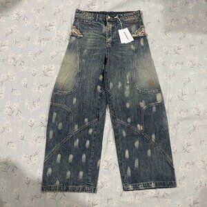 Acne Studios Loose-Fit Wide-Leg Jeans